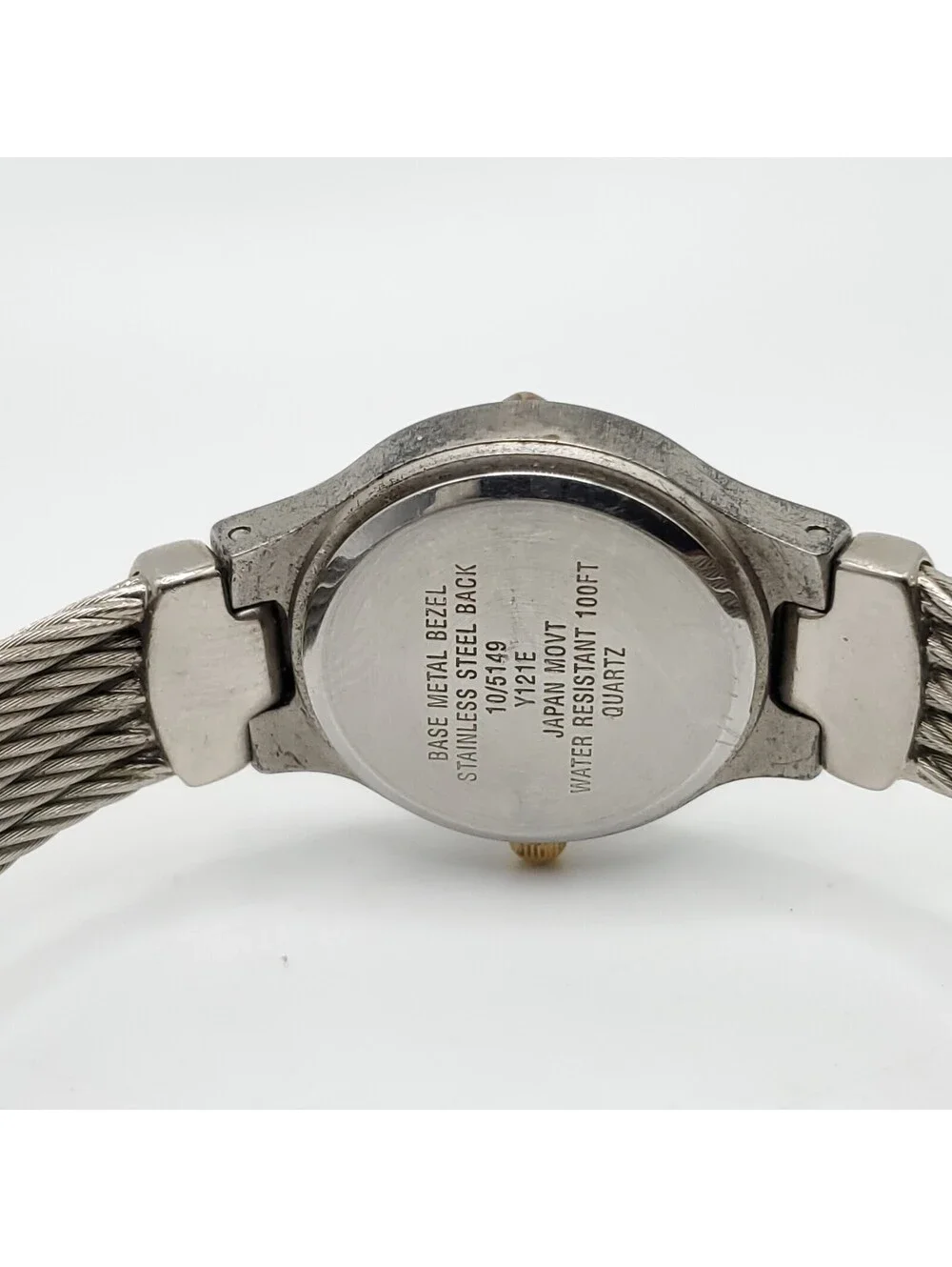 Anne Klein Diamond Watch Women 23mm Two-Tone New Battery